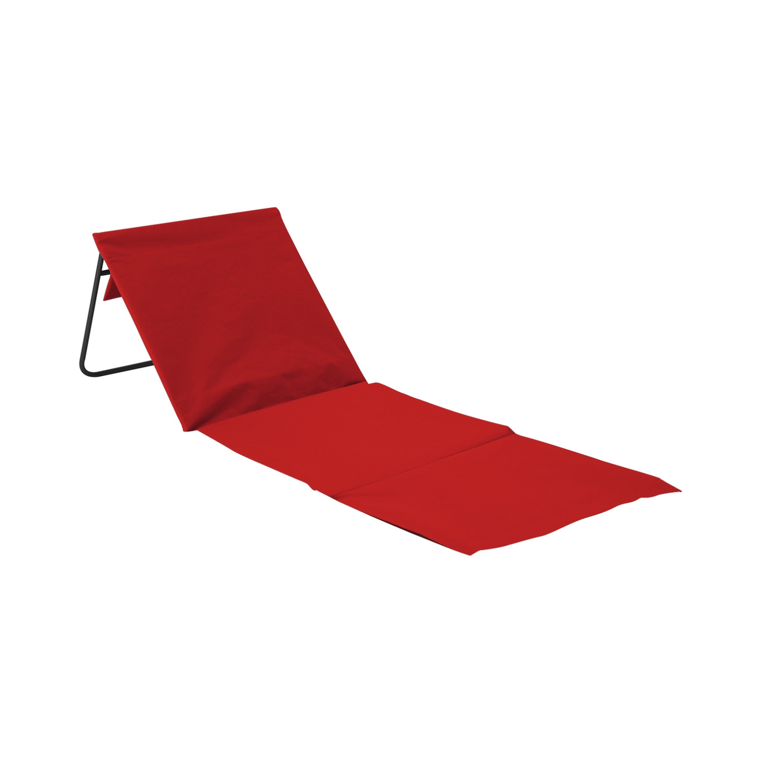 Esterilla Plegable de Playa Acolchada con Respaldo 149.5x50.5x42cm Thinia Home Esterillas de Playa 1